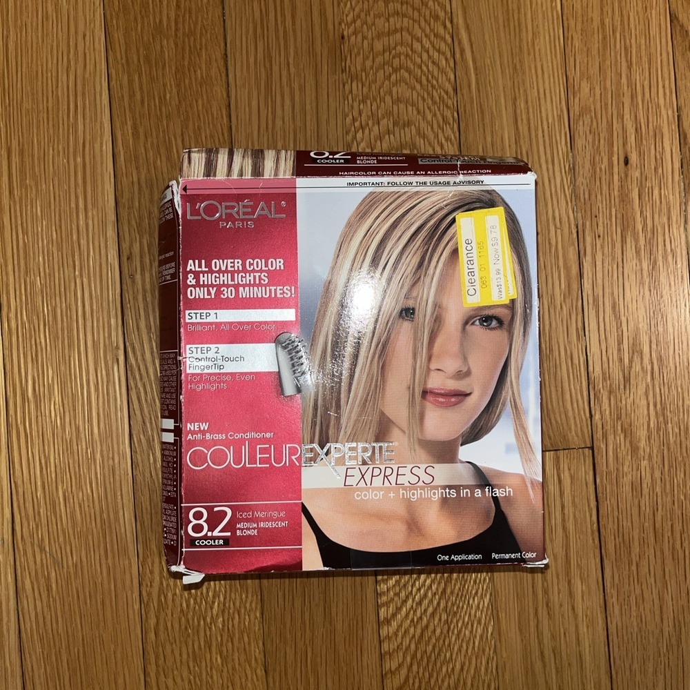 Loreal Couleur Experte Express *8.2 Medium‎ Iridescent Blonde*